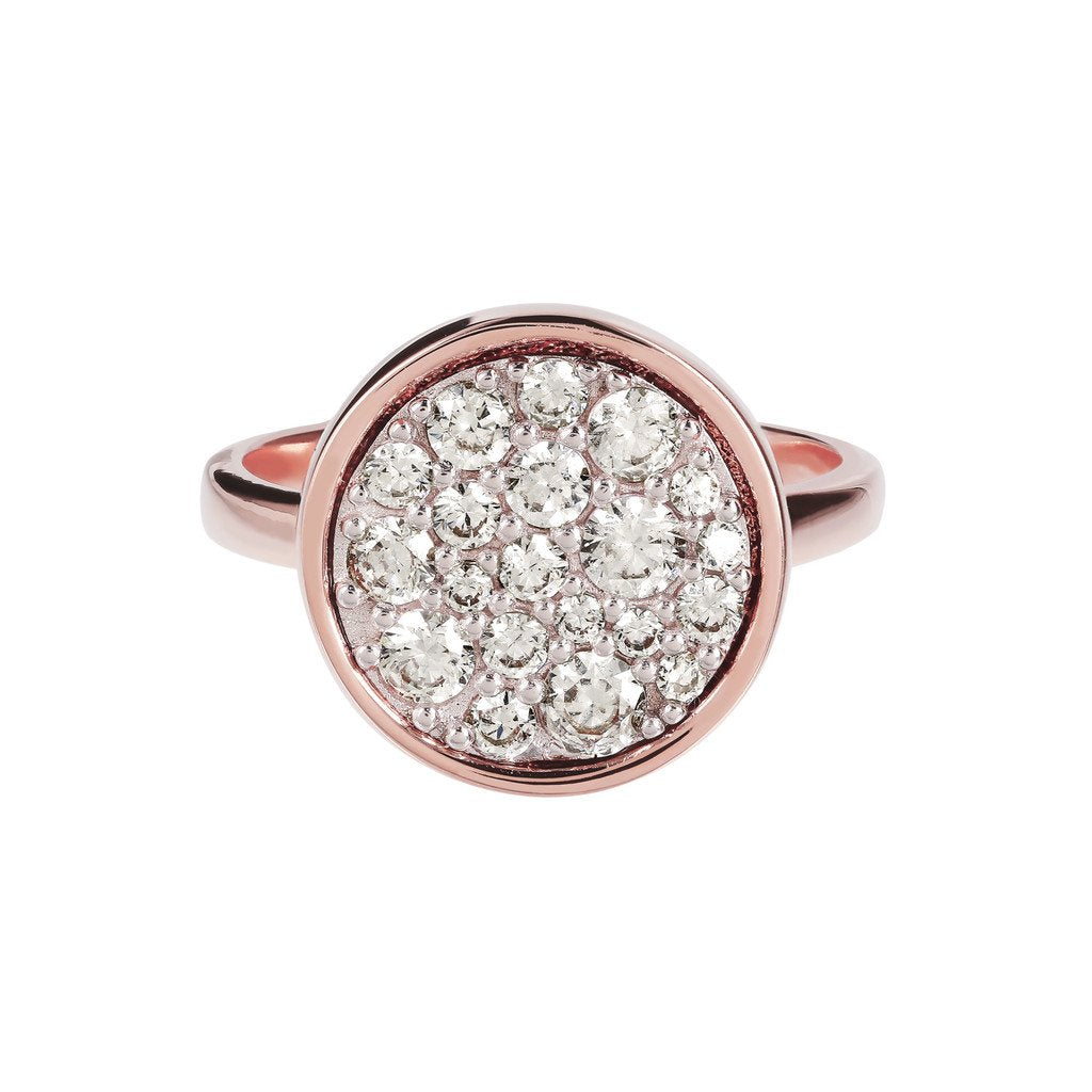 Bronzallure Petite Pave Ring
