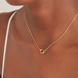 Ania Haie Gold Wave Link Necklace N044-01G