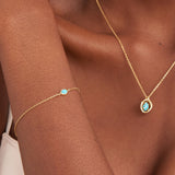 Ania Haie Gold Turquoise Wave Bracelet B044-02G