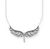 Thomas Sabo Necklace Phoenix Wing With Blue Stones Silver TKE2167