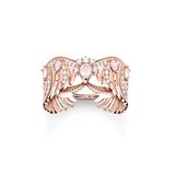 Thomas Sabo Ring Phoenix Wing With Pink Stones Rose Gold TR2411R