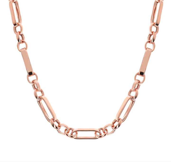 Bronzallure Purezza Chain Link Necklace 61cm WSBZ01944.R