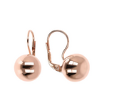Bronzallure Purezza Golden Rose Sphere Earrings WSBZ00312.B