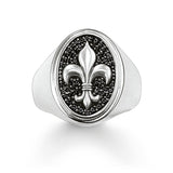 Thomas Sabo Signet Ring "Fleur-De-Lis"