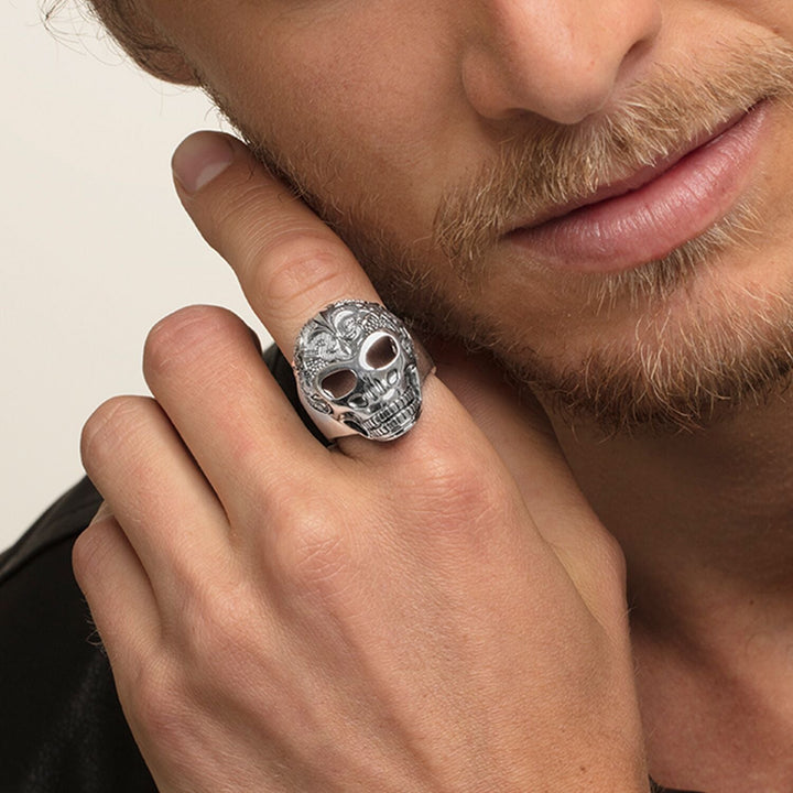 Thomas Sabo Jewellery Lily Skull Ring TR2155