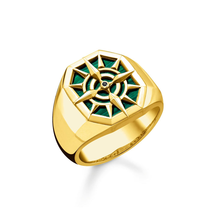 Thomas Sabo Ring Compass Green TR2274Y