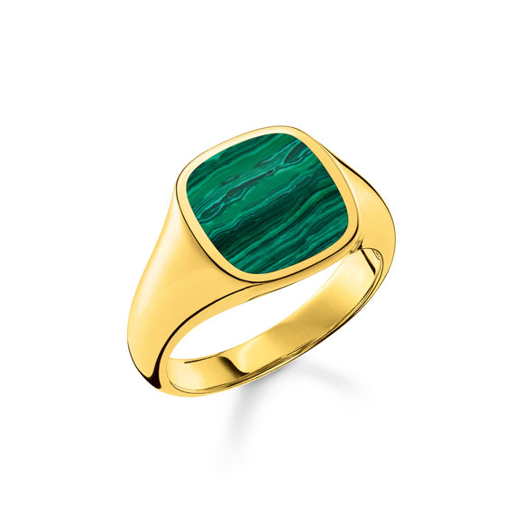 Thomas Sabo Ring Classic Green Gold TR2332GYM
