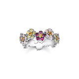 Thomas Sabo Ring Flowers Silver | The Jewellery Boutique