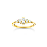 Thomas Sabo Ring Stones Gold | The Jewellery Boutique