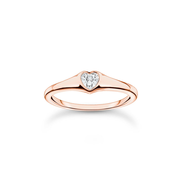 Ring heart rose gold