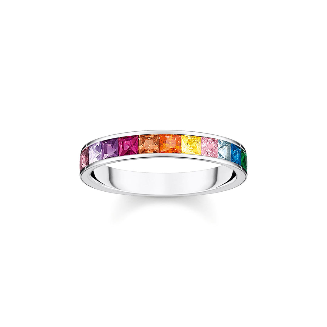 Thomas Sabo Ring colourful stones silver TR2403MC