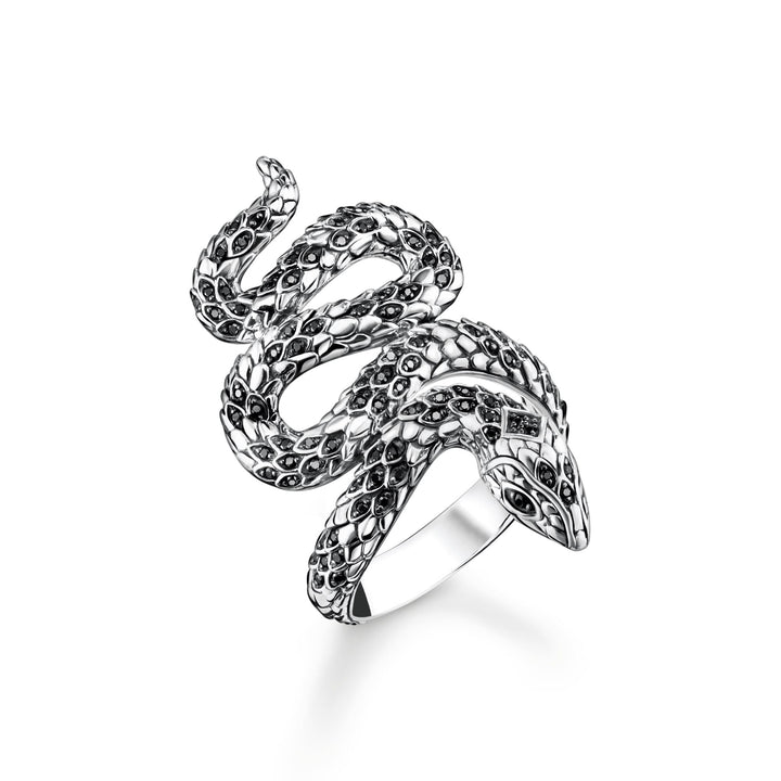 Thomas Sabo Ring blackened snake TR2418