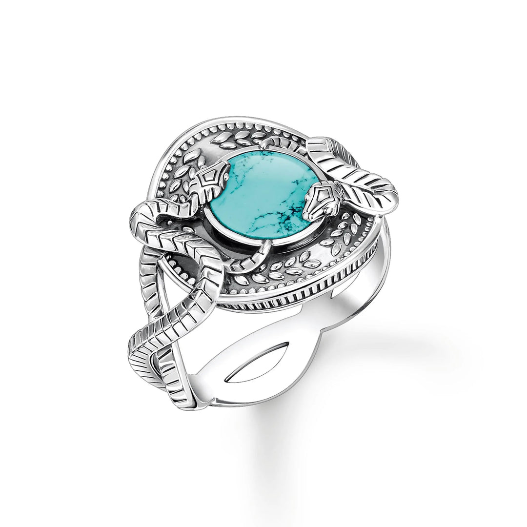 THOMAS SABO Serpent Turquoise Ring TR2425TU