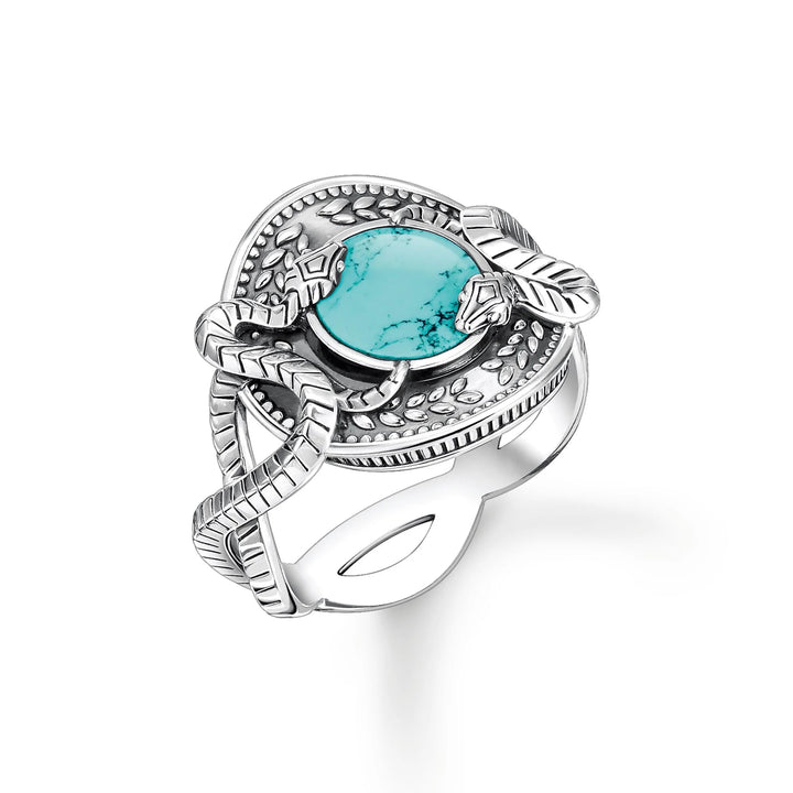 THOMAS SABO Serpent Turquoise Ring TR2425TU