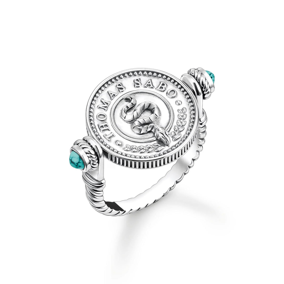 THOMAS SABO Abalone Coin Ring TR2427