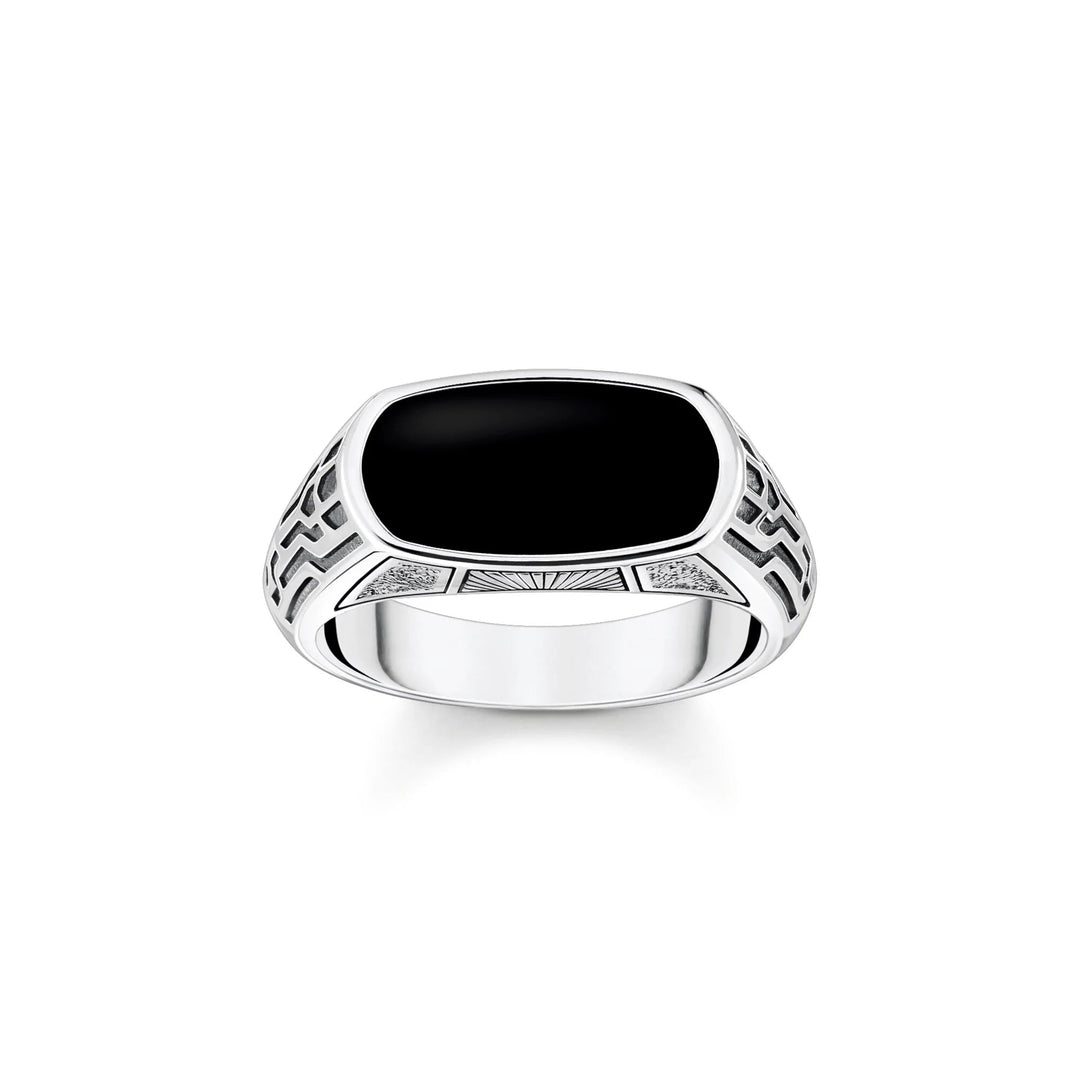 THOMAS SABO Ring Life Path Black TR2429