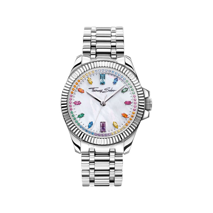 THOMAS SABO Watch for Women Divine Rainbow Silver-Coloured TWA0394