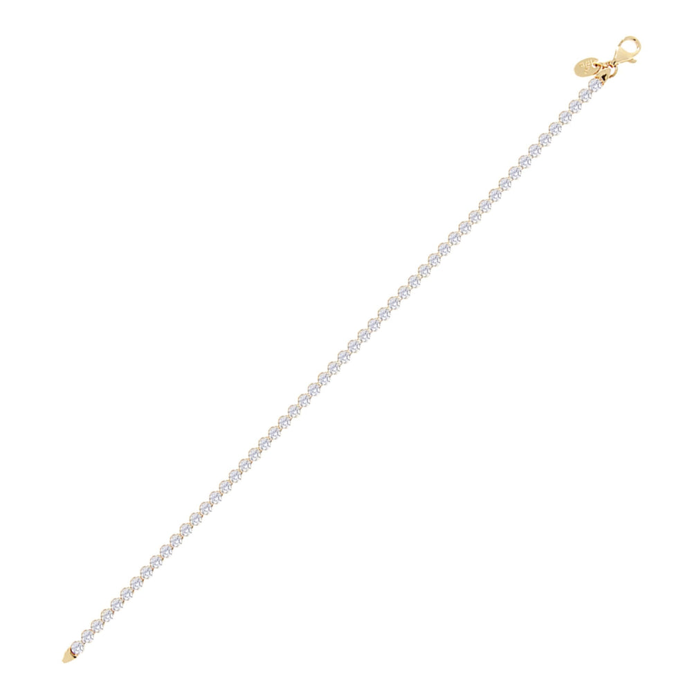 Bronzallure Altissima Tennis Golden Bracelet| The Jewellery Boutique