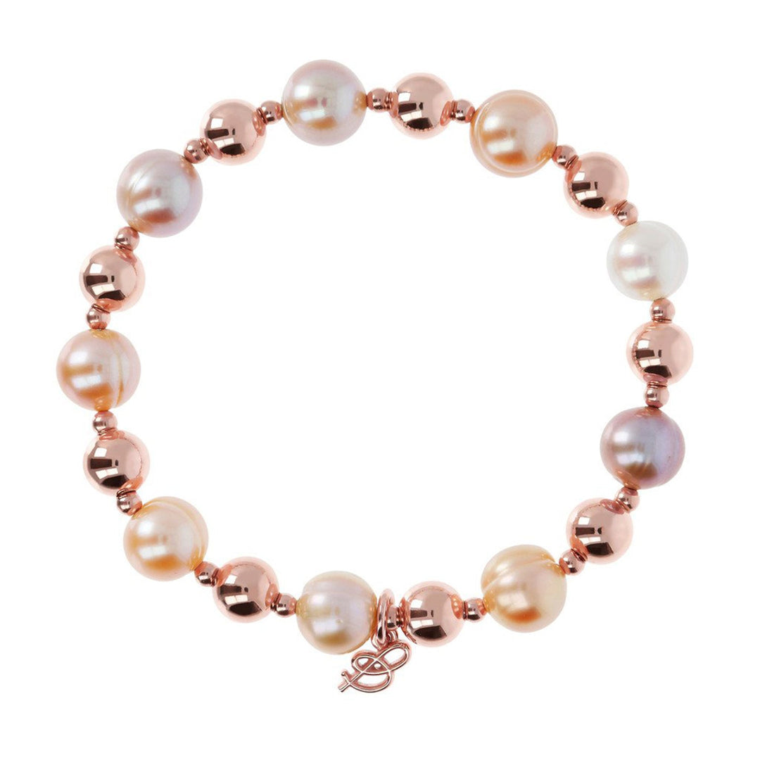 Bronzallure Maxima Pearl Stretch Bracelet