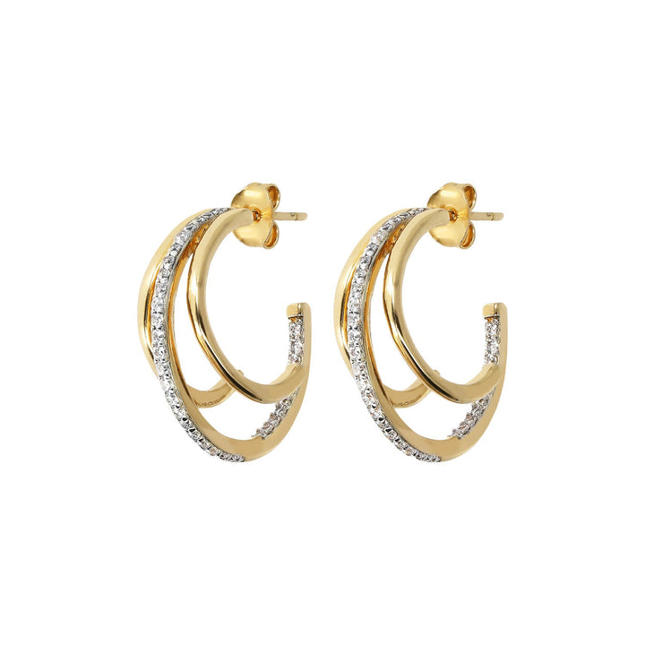 Bronzallure Gold Earrings