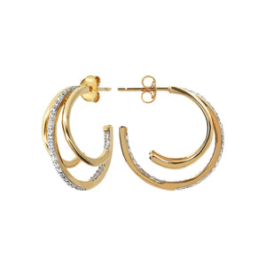 Bronzallure Gold Earrings