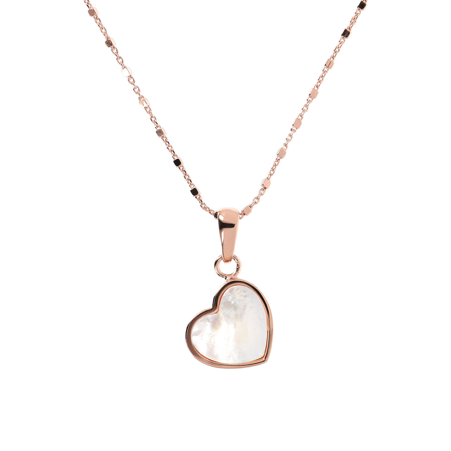 Bronzallure Mini Heart Pendant Necklace