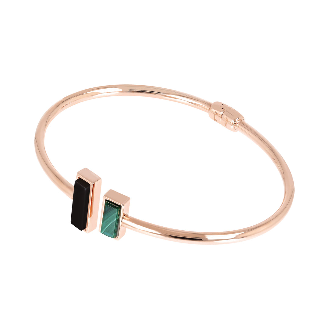 Bronzallure Carré Stones Contrarié Bracelet