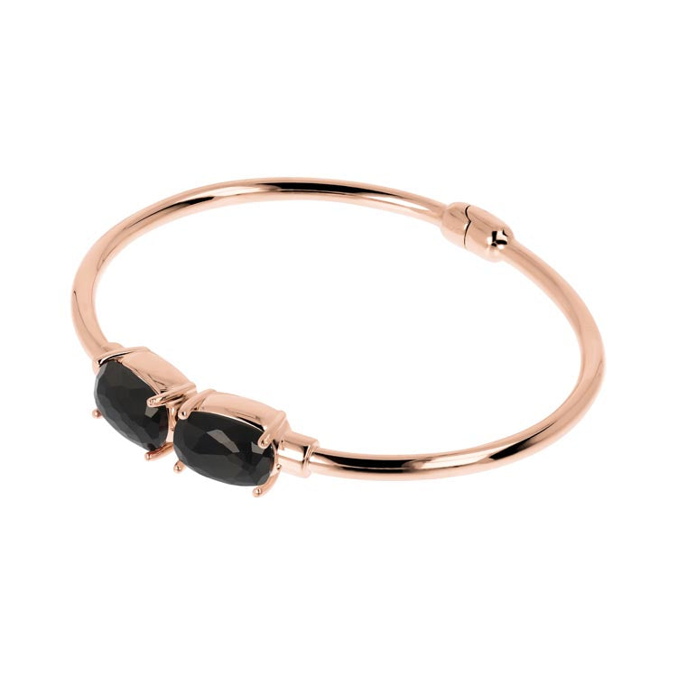 Bronzallure Variegata Black Onyx Bangle WSBZ02019.BO