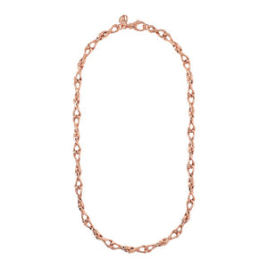 Bronzallure Purezza Twist Link Long Necklace 61cm WSBZ02038.R-LONG