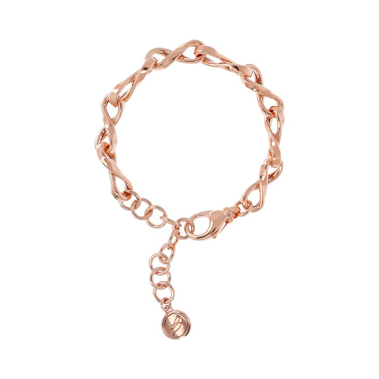 Bronzallure Purezza Twist Link Bracelet 19+5cm WSBZ02039.R