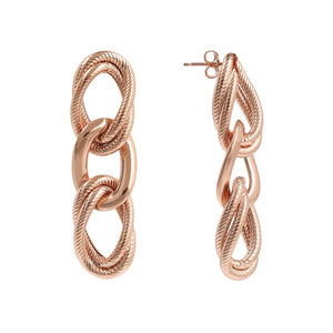 Bronzallure Purezza Link Earrings WSBZ02042.R