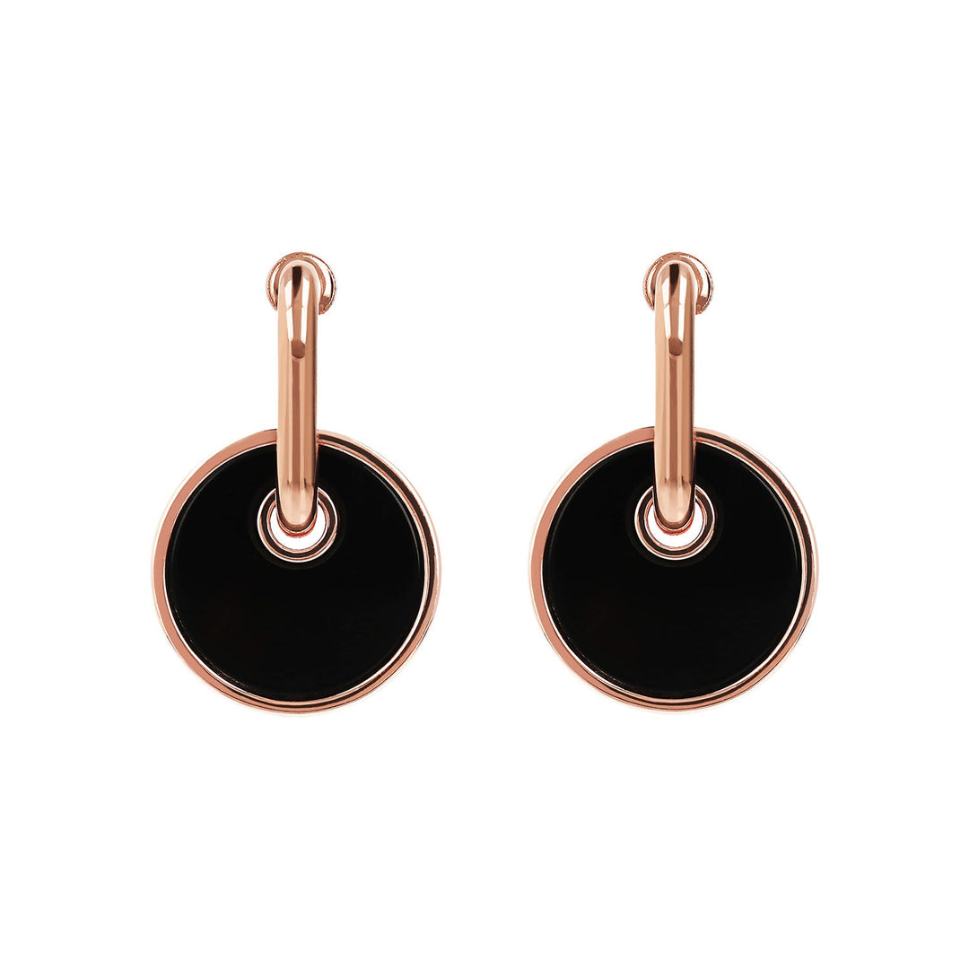 Bronzallure Alba Round Disc Earrings WSBZ02088.BO