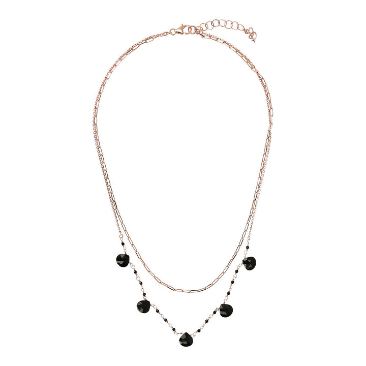 Bronzallure Variegata Multi Onyx Necklace WSBZ02121.BS