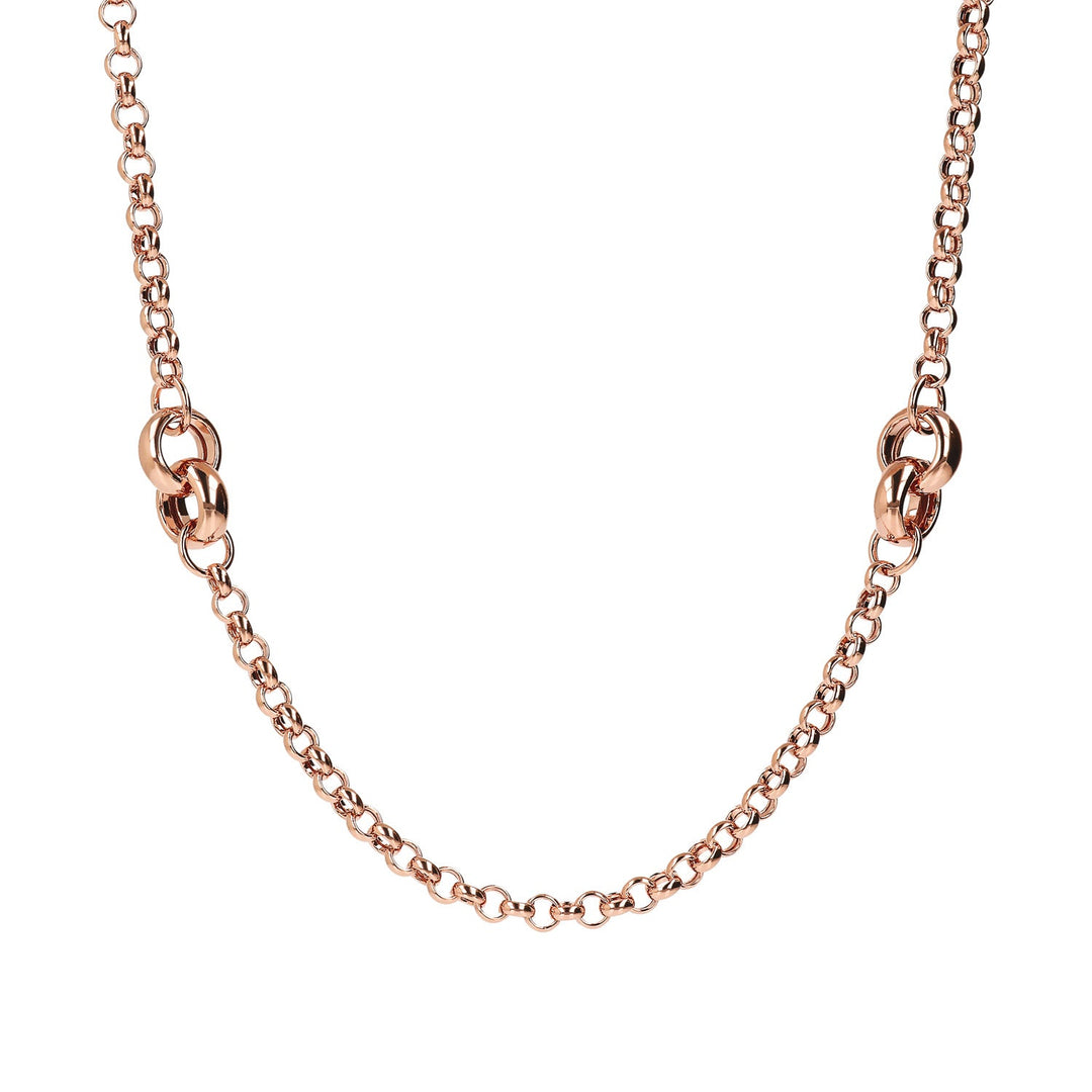 Bronzallure Purezza Long Rolo Link Necklace 91.4cm WSBZ02125.R