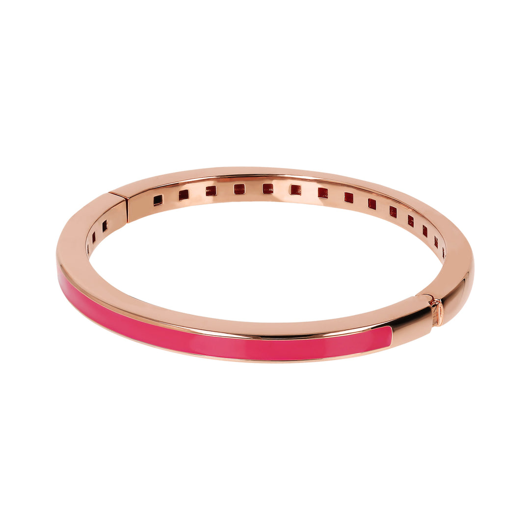 Bronzallure Miss Enamel Bangle WSBZ02130.FUCHSIA