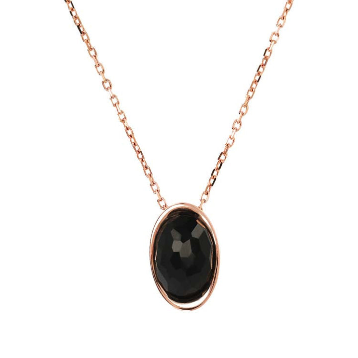 Bronzallure Felicia Black Onyx Necklace WSBZ02149.BO