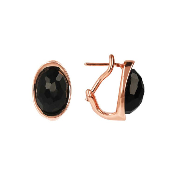 Bronzallure Felicia Black Onyx Earrings WSBZ02150.BO