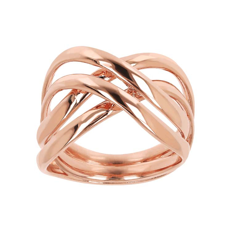 Bronzallure Purezza Braided Band Ring WSBZ02154.R