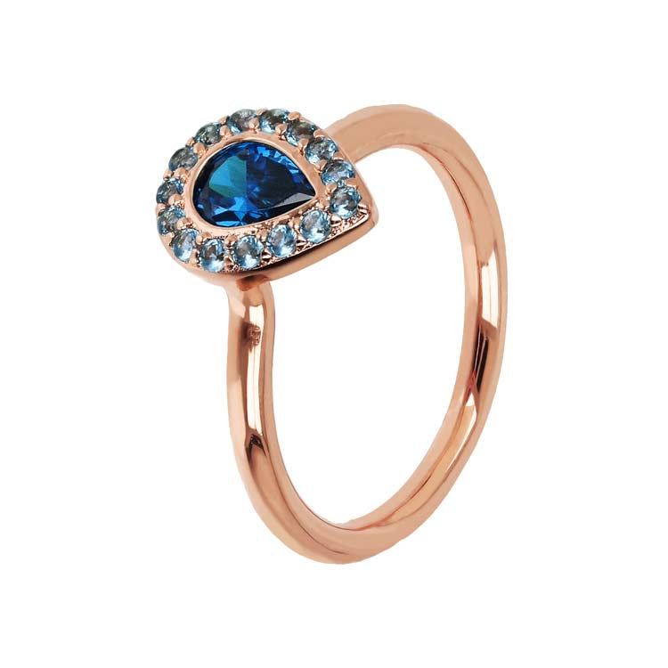 Bronzallure Miss Blue Ring WSBZ02164.BLUE