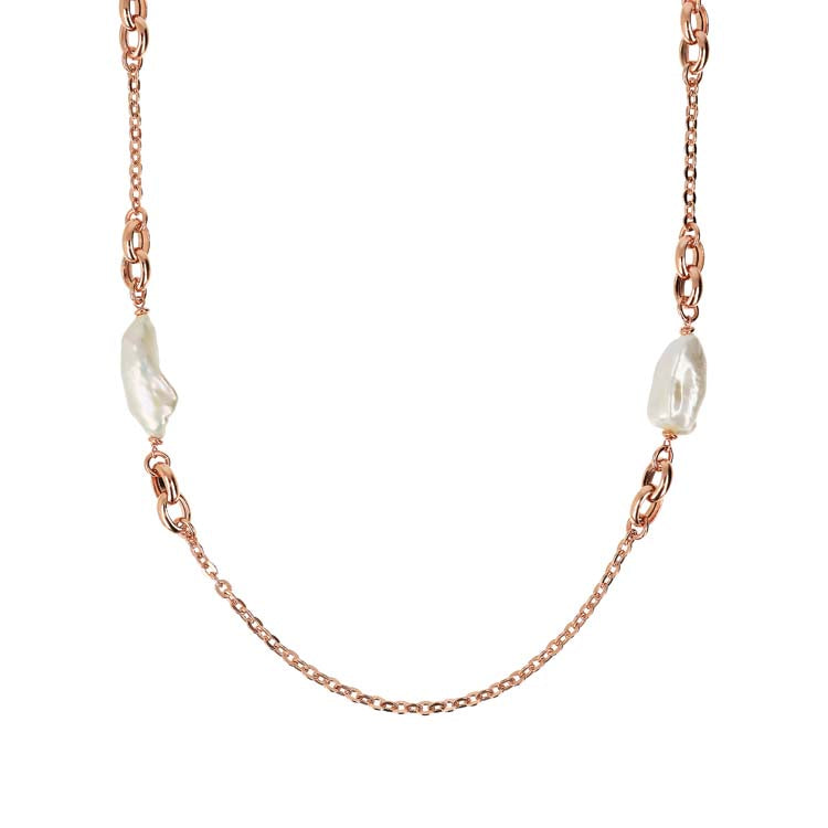 Bronzallure Maxima Pearl Necklace WSBZ02175.WPRL