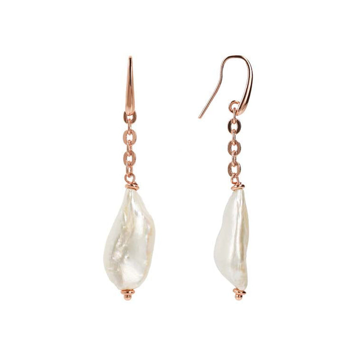 Bronzallure Maxima Pearl Earrings WSBZ02176.WPRL