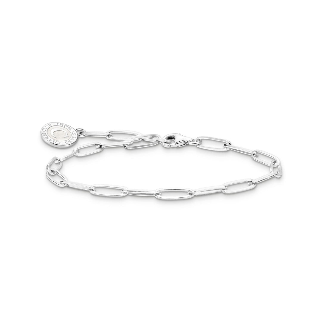 THOMAS SABO Charm Bracelet with Cold Enamel Silver CX0286