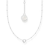THOMAS SABO Member Charm Necklace with Round Pendant and Little Balls CX0289