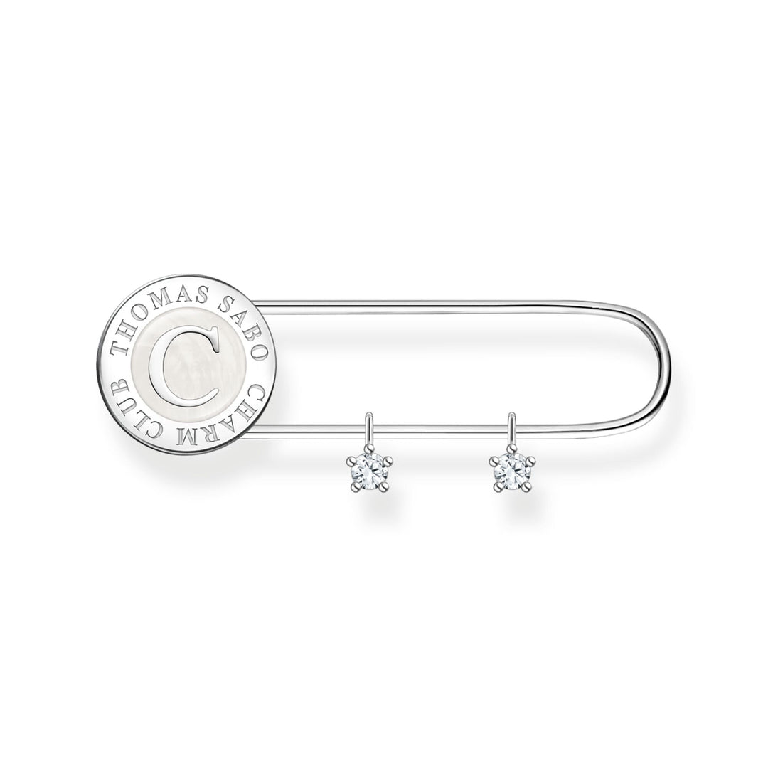 THOMAS SABO Brooch with White Stones CX0290