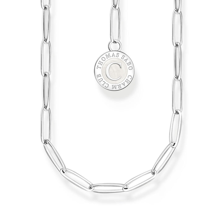 THOMAS SABO Member Charm Necklace with Charmista Disc Silver CX2089