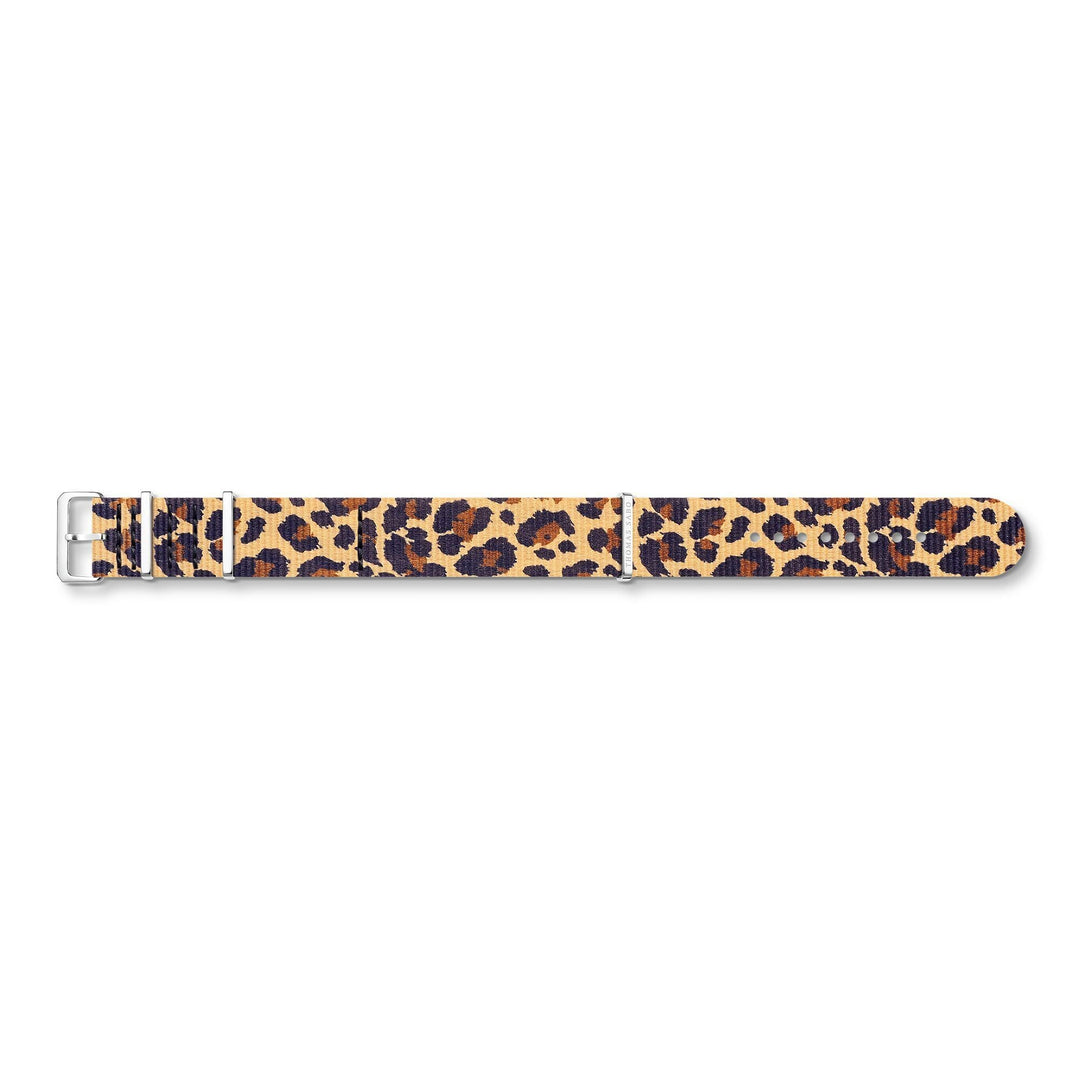 Thomas Sabo Watch Band CODE TS NATO, Animal Print