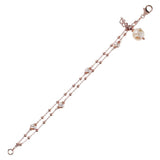 Bronzallure Pearl Rosary Bracelet