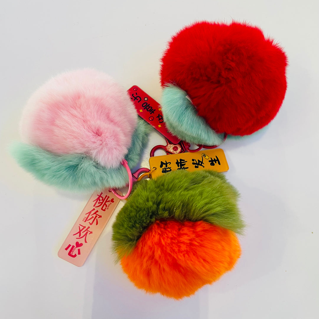 7-Degrees Accessories Keyring Fluffy Fruit 7CKRFF