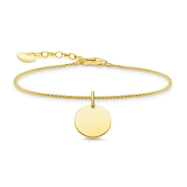 Thomas Sabo Jewellery Bracelet Disc Gold TA1960Y