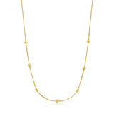 Ania Haie Modern Minimalism Modern Beaded Necklace Gold N002-03G